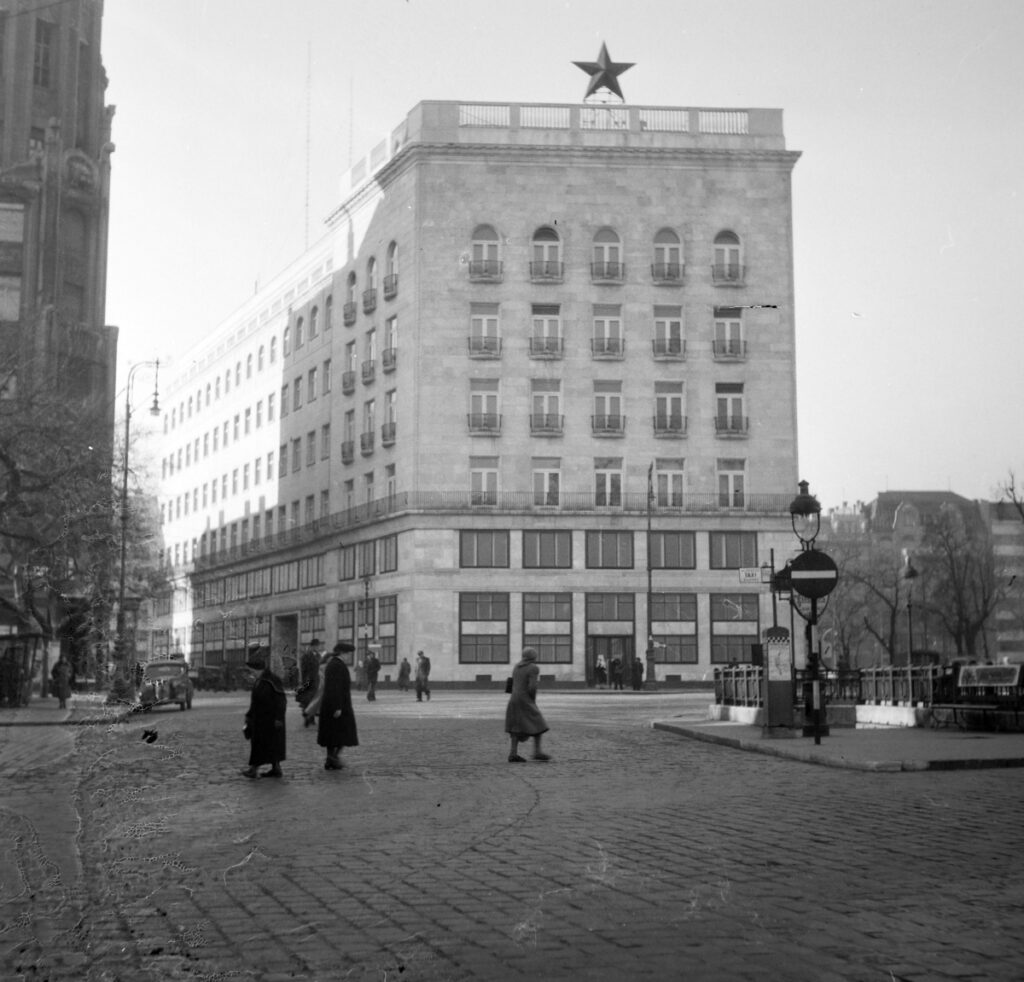 The former Budapest police headquarters, now the Le Meridien hotel